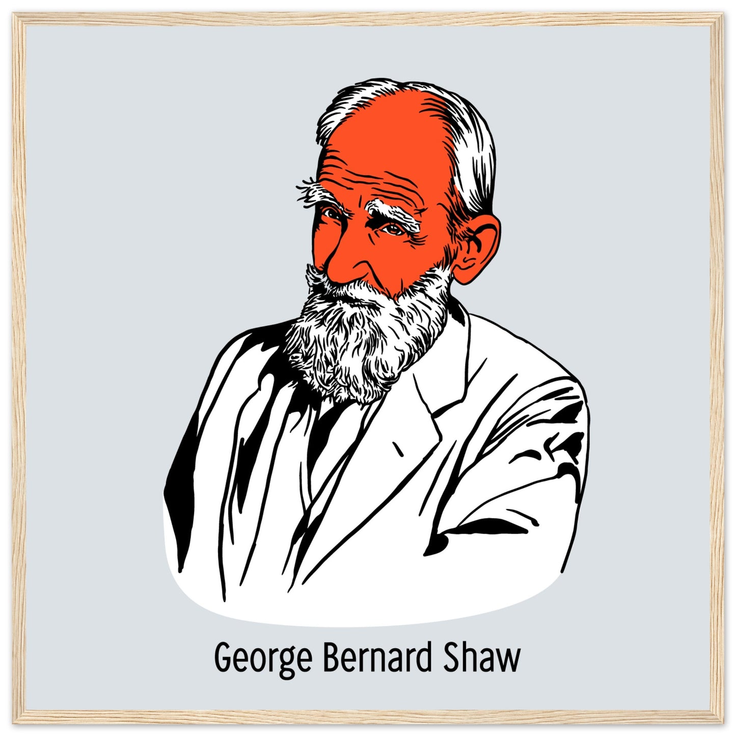 George Bernad Shaw Druck
