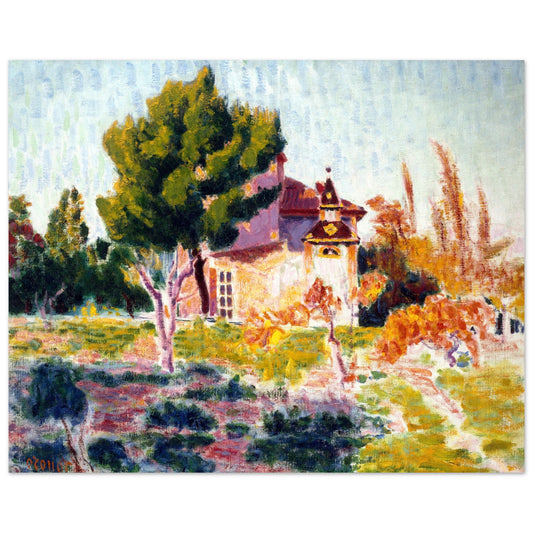 La Rose du Ciel, Cassis - Roderic O'Conor Art Print 40x50 cm / 16x20″ – Irish wall art print | Buy Irish Art