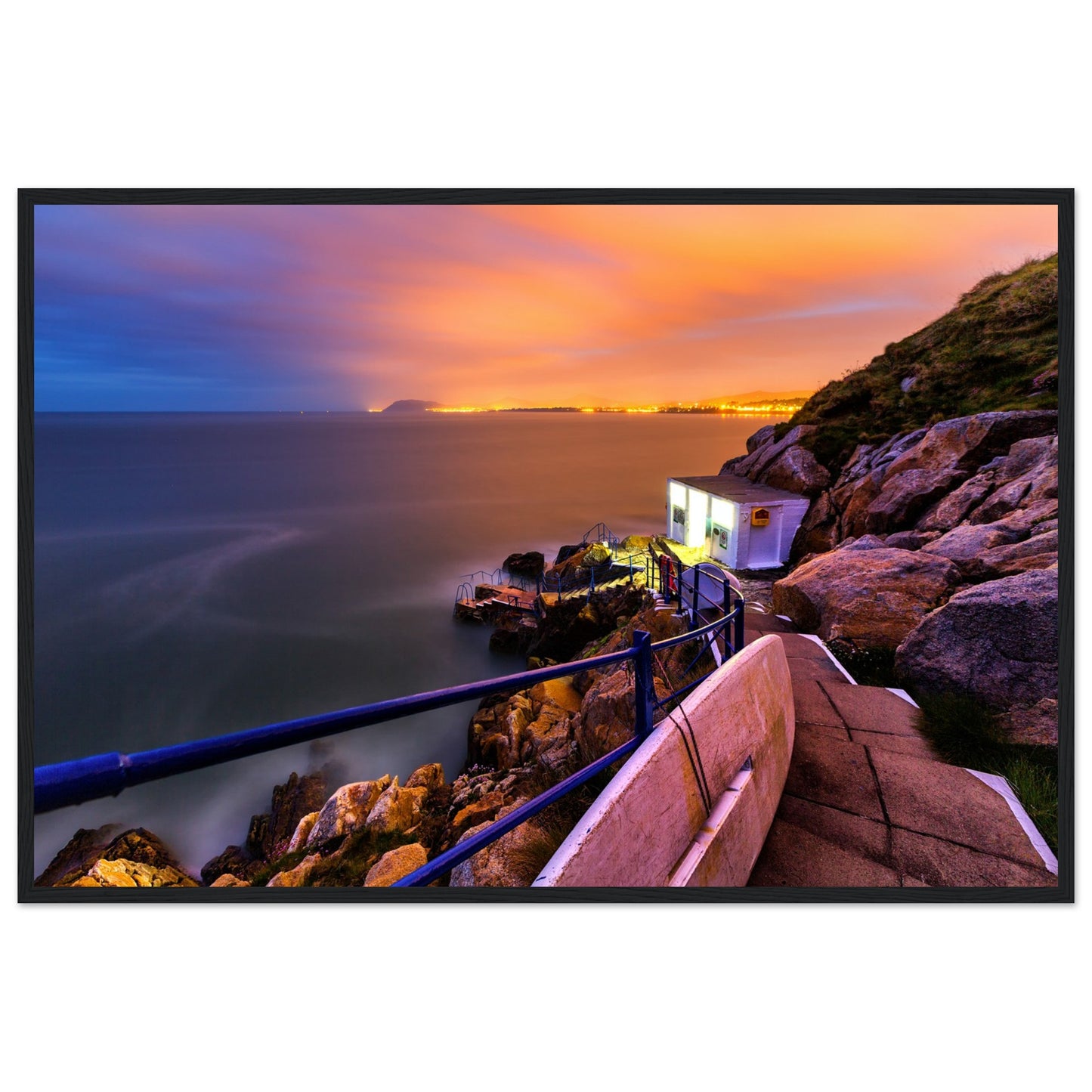 Sunrise in Hawk Cliff Killiney, Co. Dublin, Ireland Art Print – view 6 | Buy Irish Art