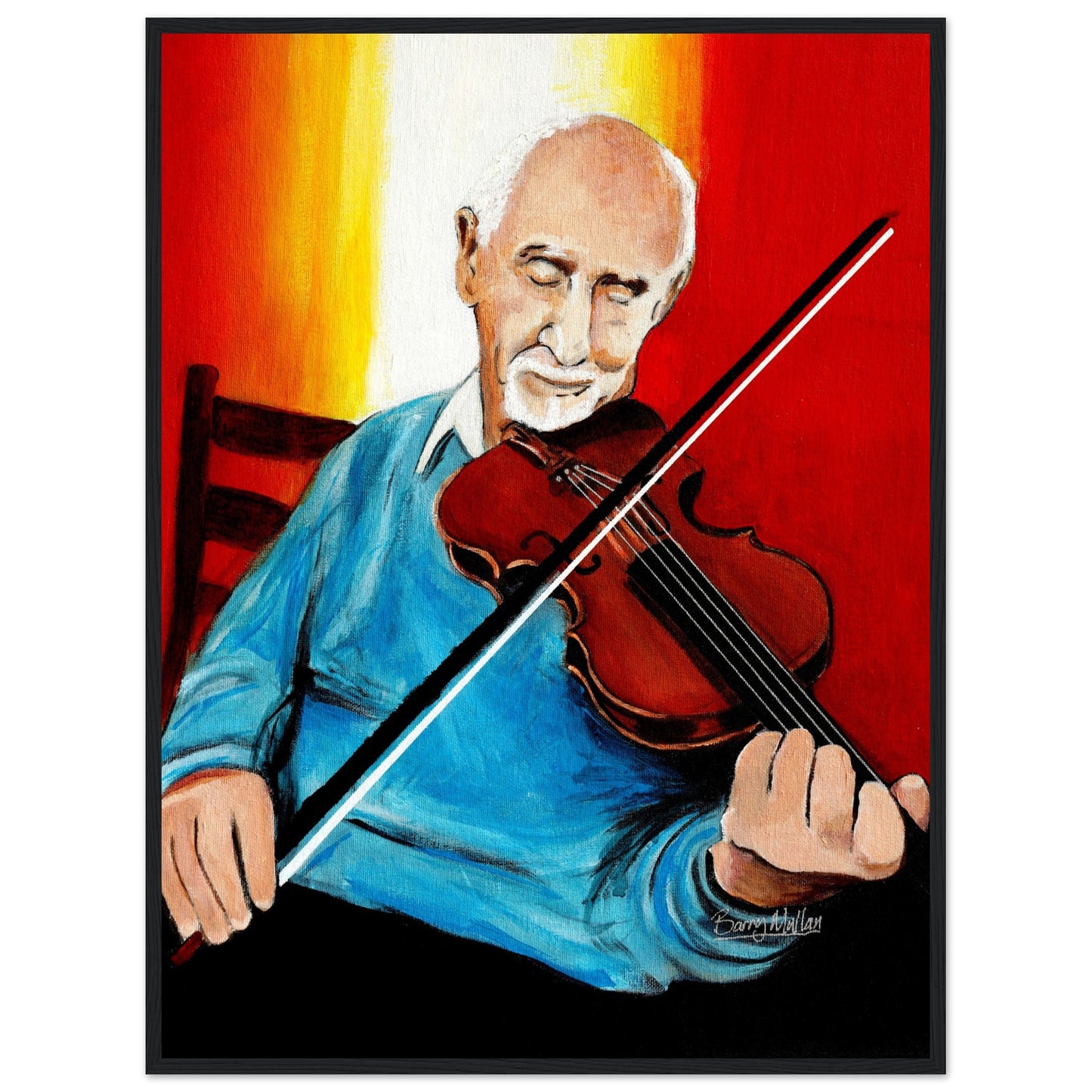 Polkas in the Parlour - Johnny Joe's Cushendall Framed Wall Art Print – view 9 | Buy Irish Art