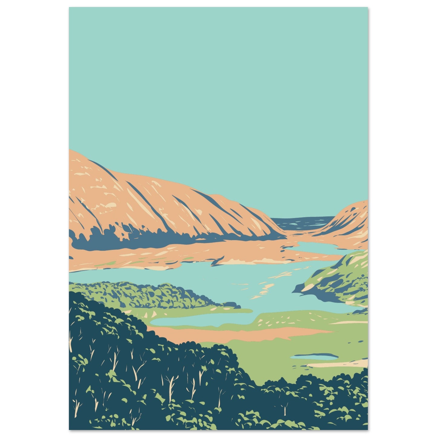 Killarney Nationalpark Kerry Druck
