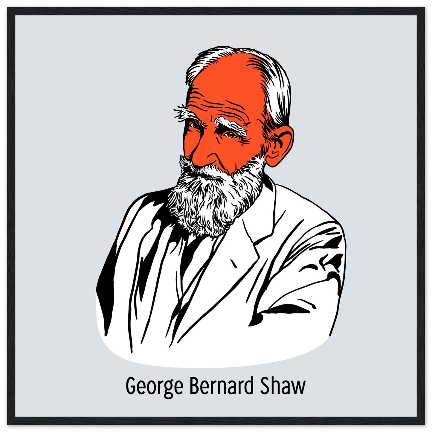 George Bernad Shaw Druck