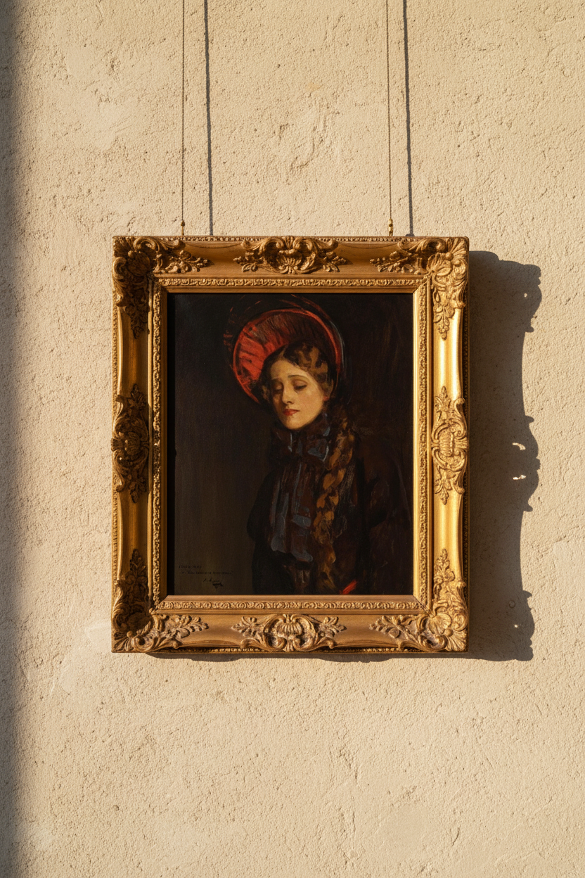 Edna May in The Belle of New York (1907) — Sir John Lavery Art Print