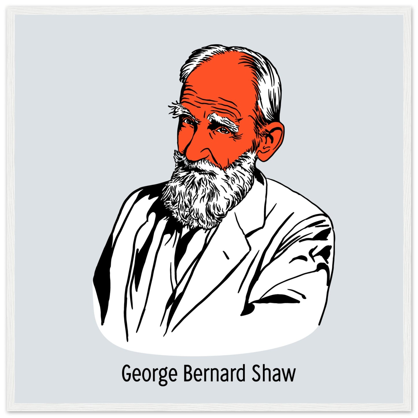 George Bernad Shaw Druck