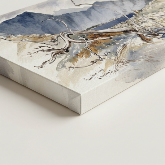 Bunnafreeva Lough Croaghaun – Raymond McGrath | Irish Canvas Print