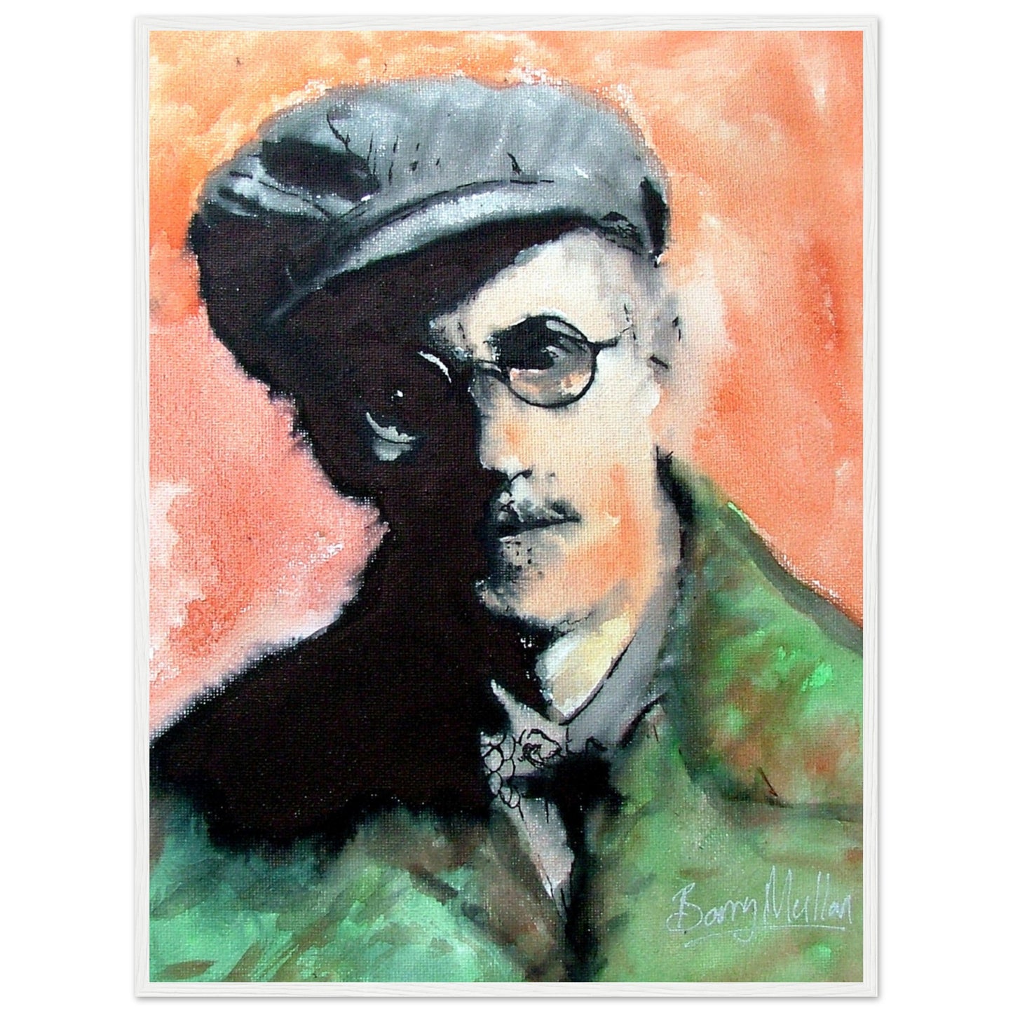 James Joyce Framed Art Print by Irish Artist – view 9 | Buy Irish Art