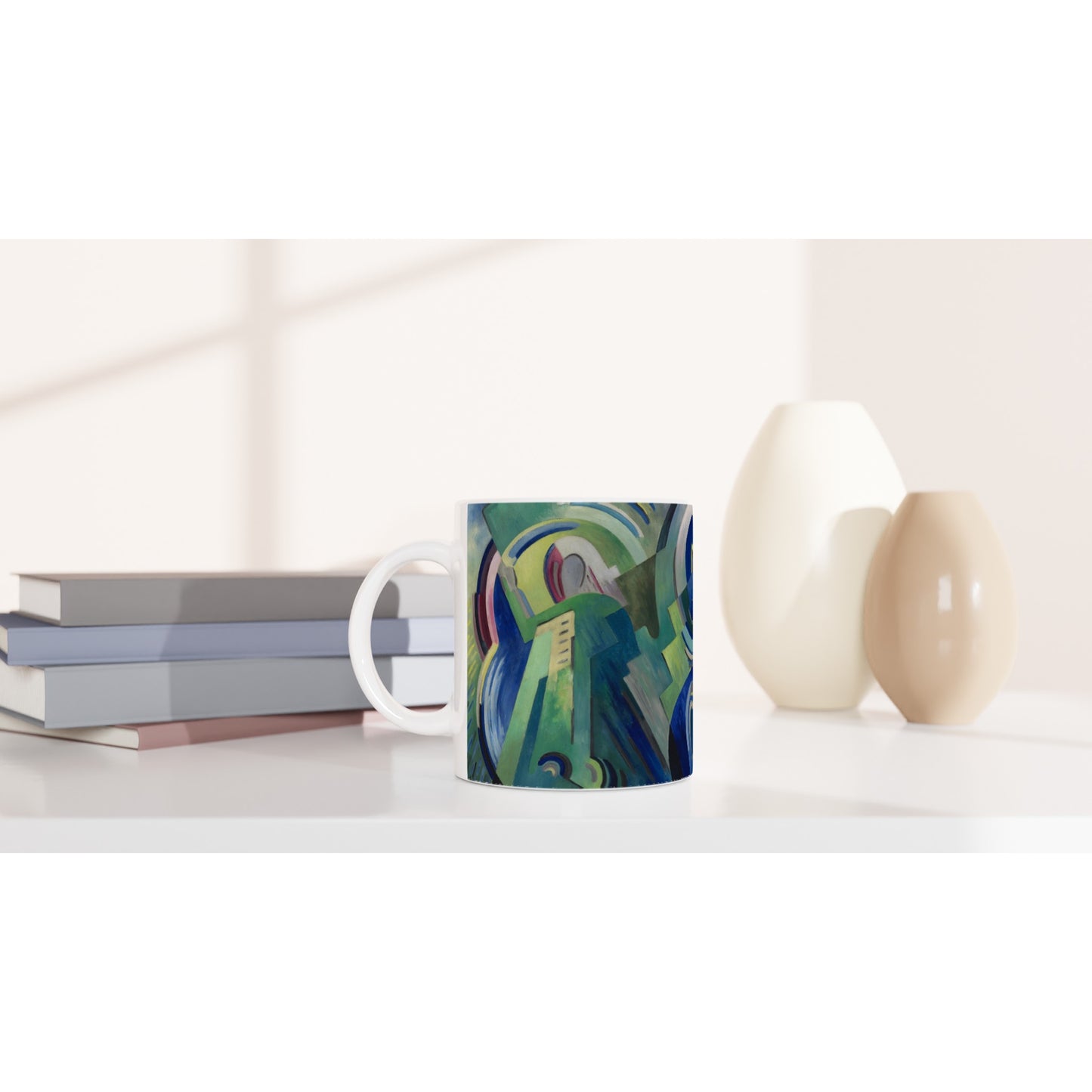 The Virgin of Éire Mug Mug by Mainie Jellett – detail view | Buy Irish Art