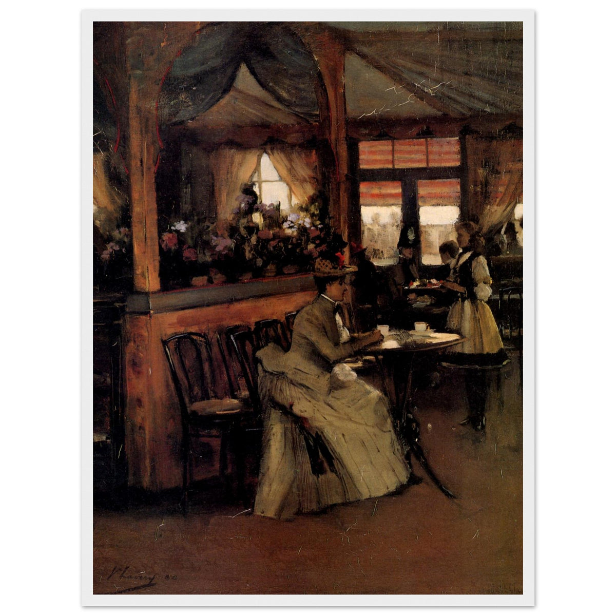 A Cup of Chocolate (1888) – Sir John Lavery (view 9)
