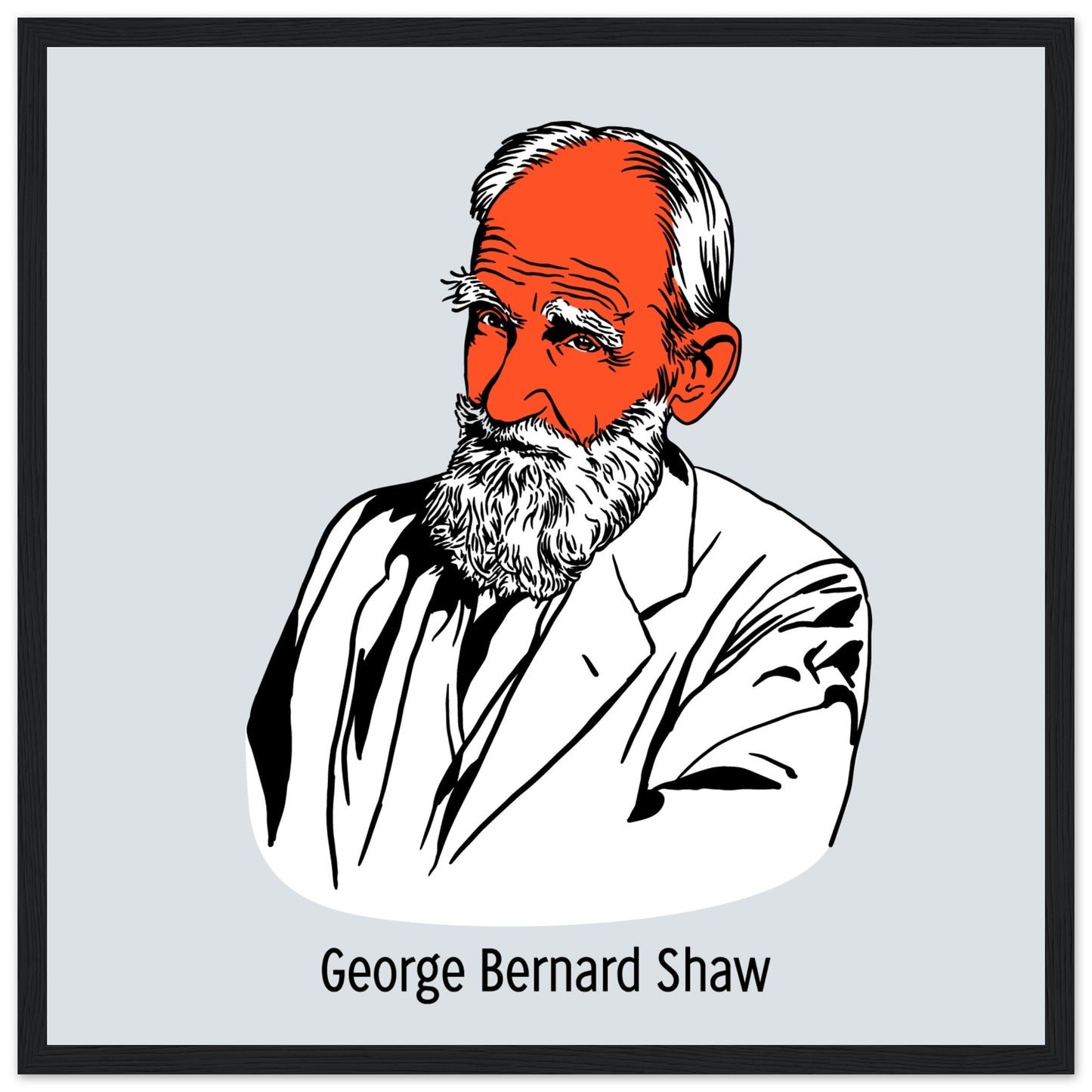 George Bernad Shaw Druck