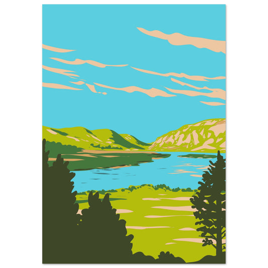 Glenveagh National Park Framed Print – framed print close-up | Buy Irish Art