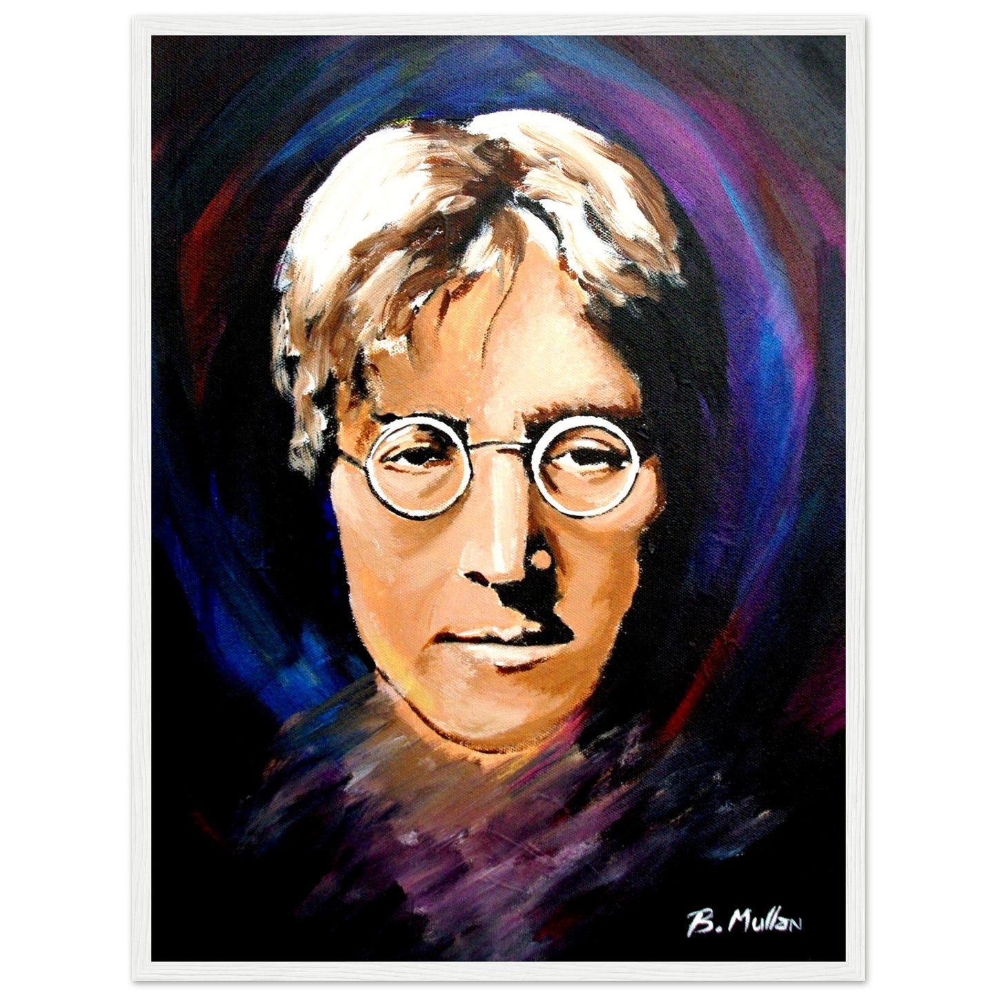 John Lennon Portrait Framed Wall Art Print by Irish Artist – view 9 | Buy Irish Art