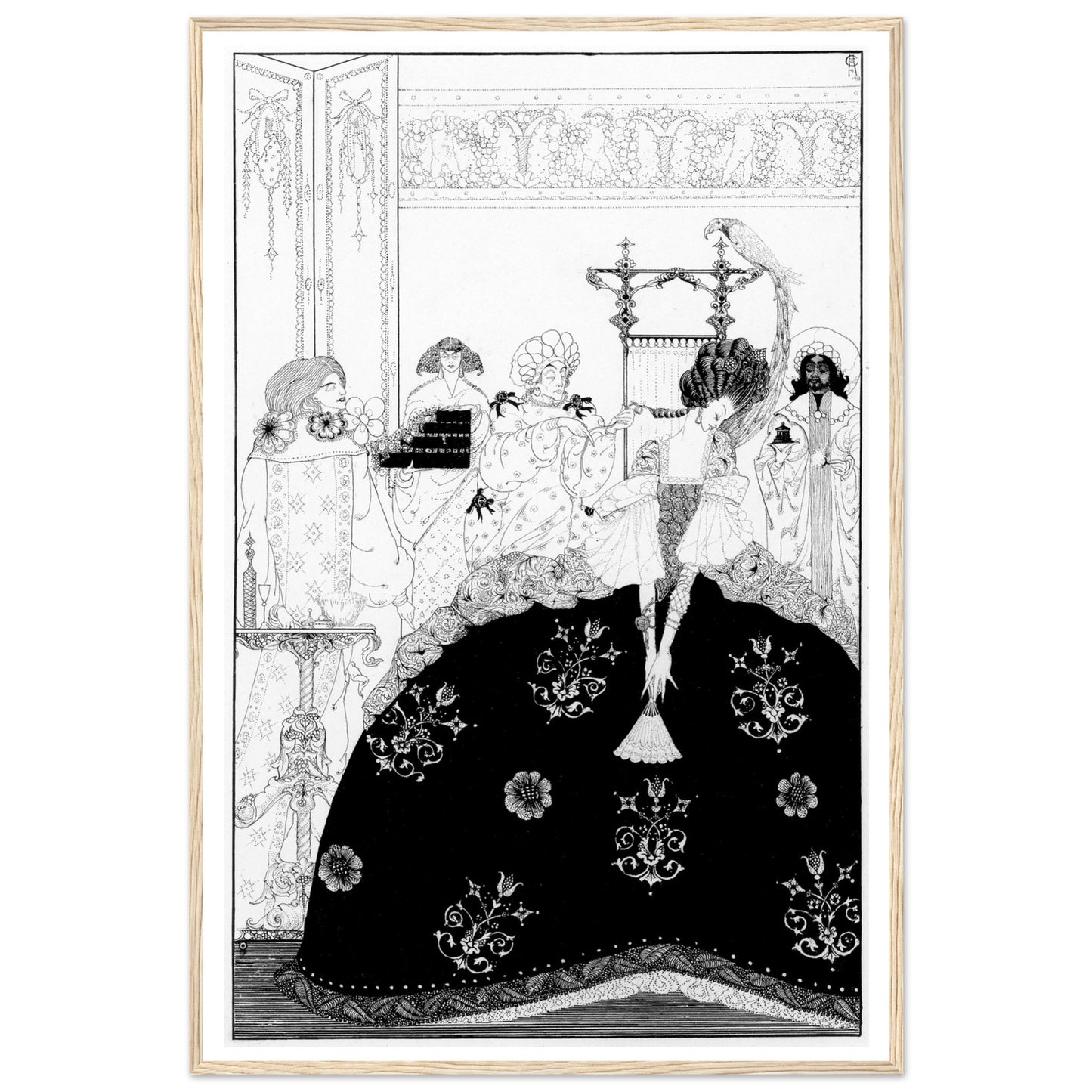 Now Awful Beauty Puts on All Its Arms by Irish Artist Harry Clarke Art Print – view 6 | Buy Irish Art