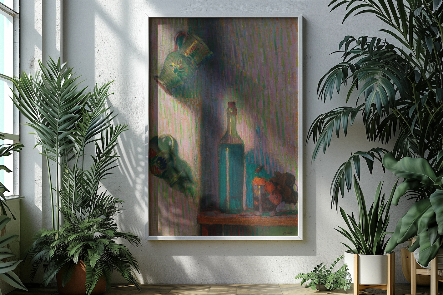 Flowers, Bottle and Two Jugs – Roderic O’Conor Art Print – view 15 | Buy Irish Art