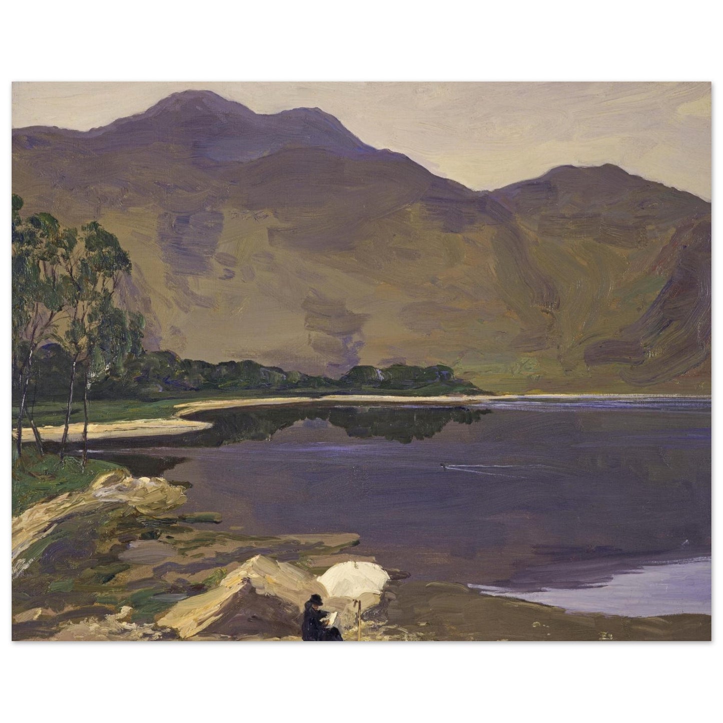 Loch Katrine 40×50 cm – Sir John Lavery Art Print – view 7 | Buy Irish Art