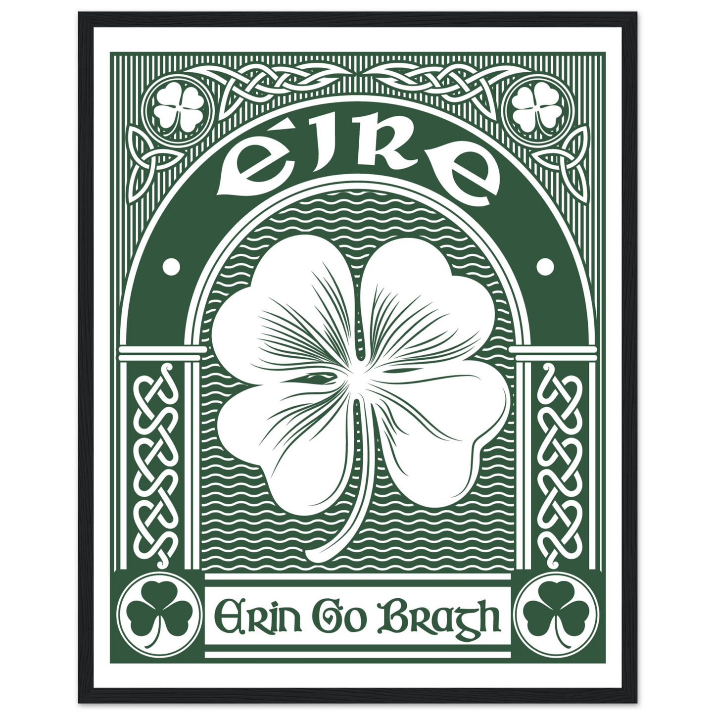Erin Go Bragh Framed Art Print 40x50 cm / 16x20″ – view 8 | Buy Irish Art