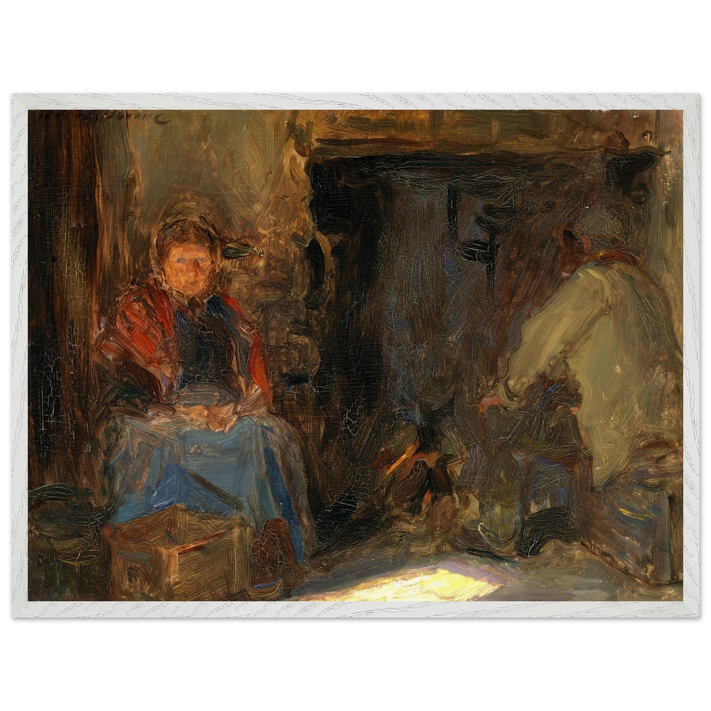 A Galway Cottage - Art Print by Irish Artist Walter Frederick Osborne – view 16 | Buy Irish Art