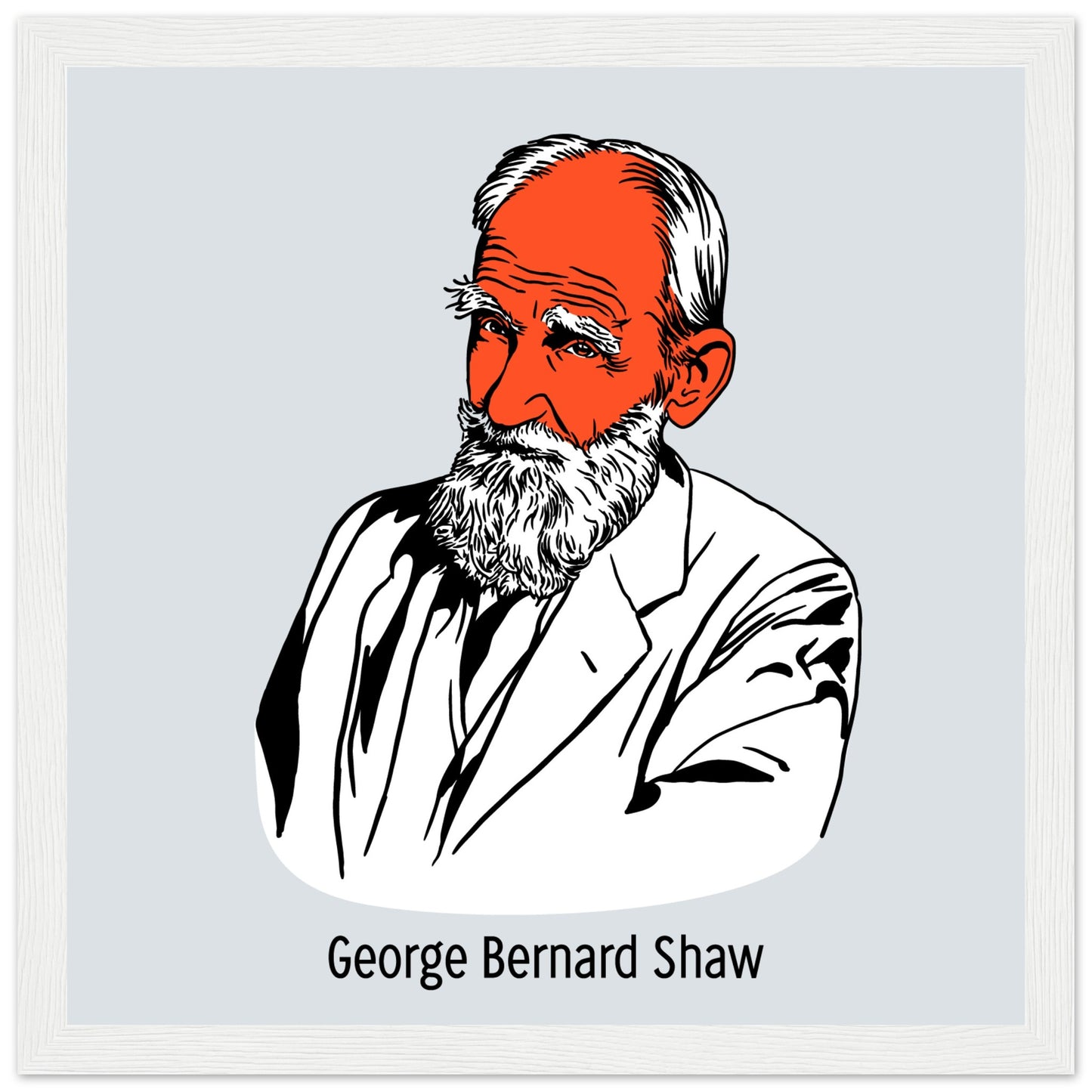 George Bernad Shaw Druck