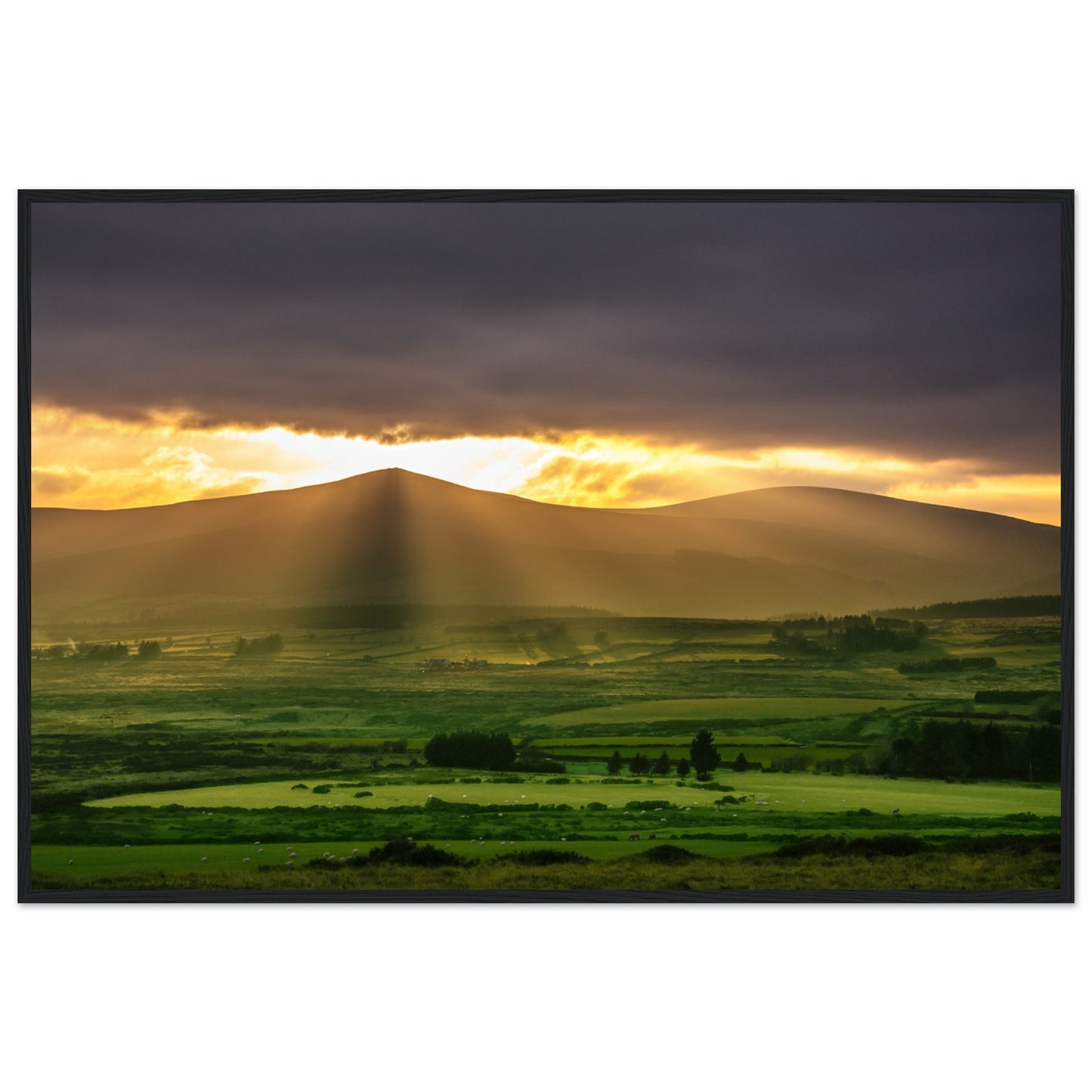 Sugarloaf, Wicklow Ireland, Irish landscape Photography Prints Framed Photographic Print – view 6 | Buy Irish Art