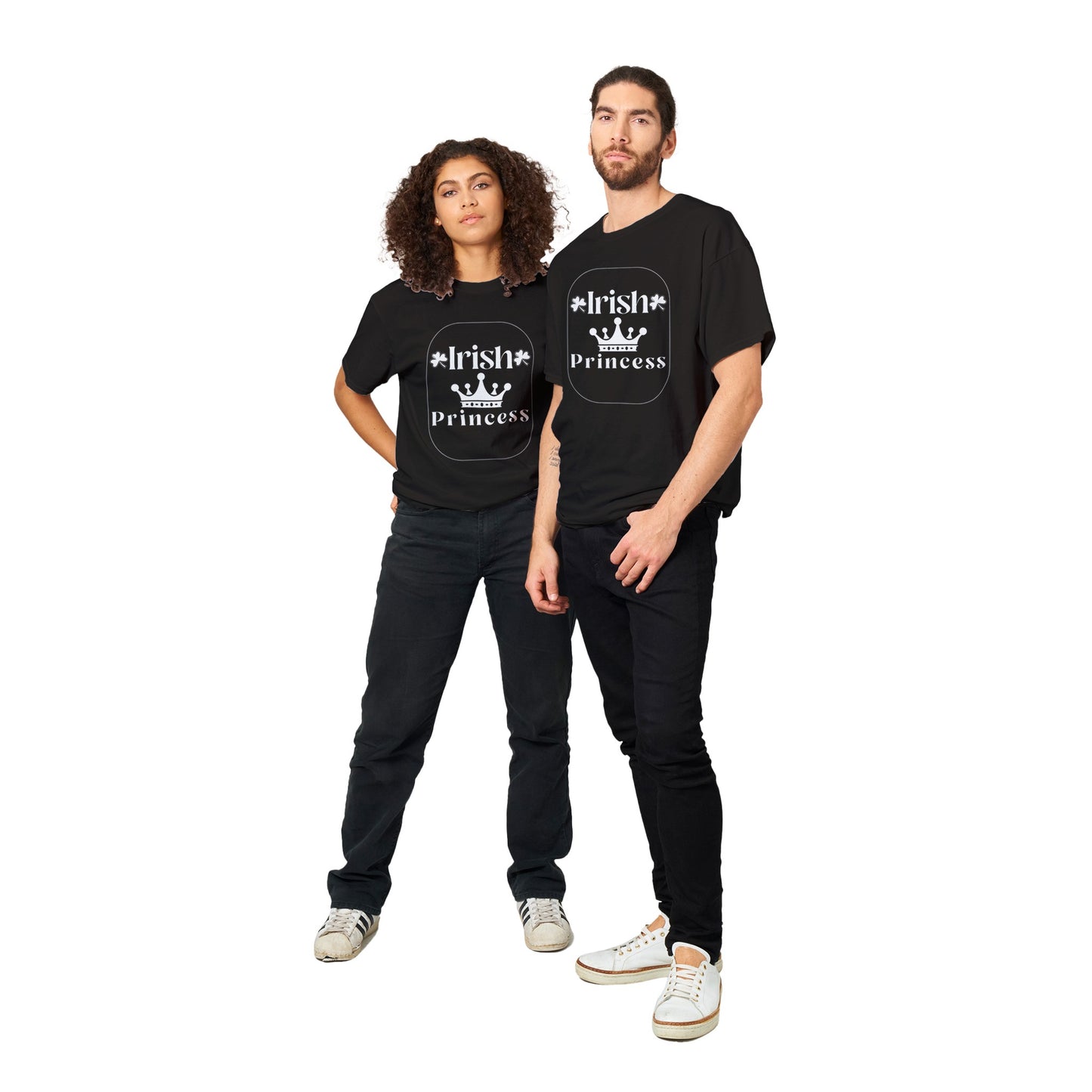 Irish Princess T-shirt – lifestyle worn view | Buy Irish Art