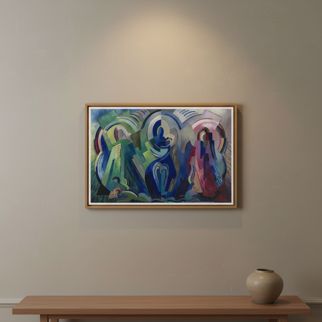 The Virgin of Éire (c.1943) – Mainie Jellett Irish Art Print
