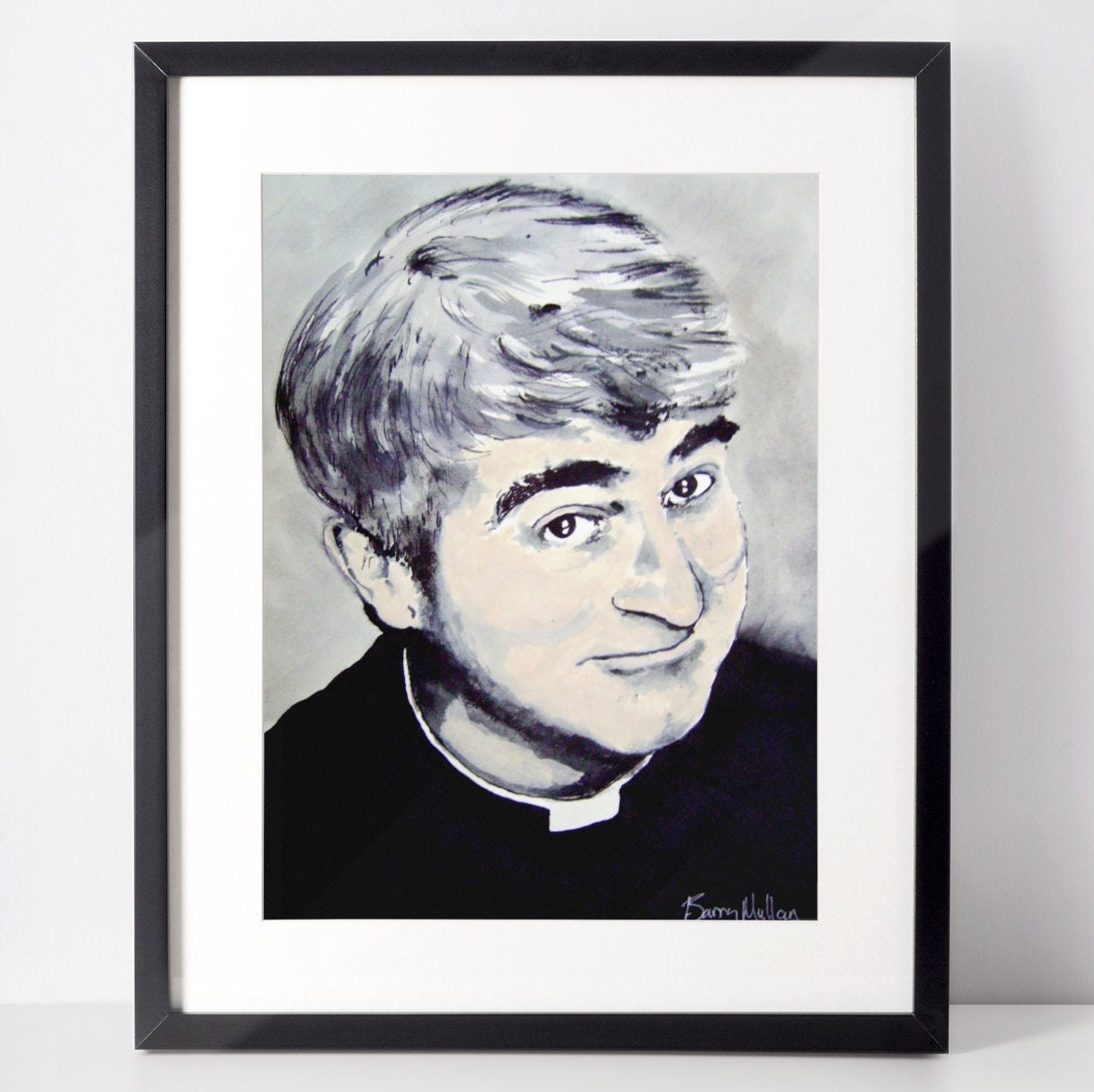 Father Ted Art Print - Craggy Island - Gift, Wild- Atlantic Way - Father Dougal, Father Jack, Ted Crilly, Mrs Doyle