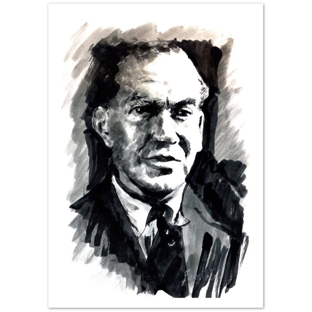 Graham Greene Kunstdruck