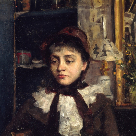 Le Petit Déjeuner by Sarah Purser, 1881, National Gallery of Ireland