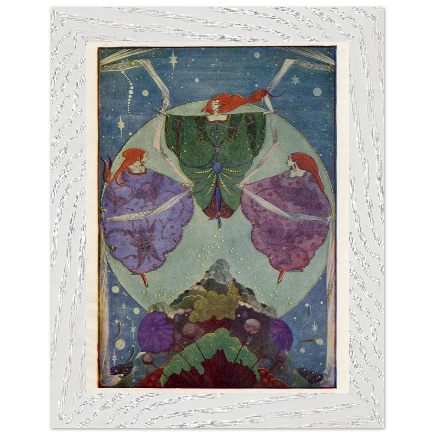 Harry Clarke Art Print – Andersen's Fairy Tales (1933) – “They Danced with Shawls” | Museum-Quality Framed Reproduction – view 8 | Buy Irish Art