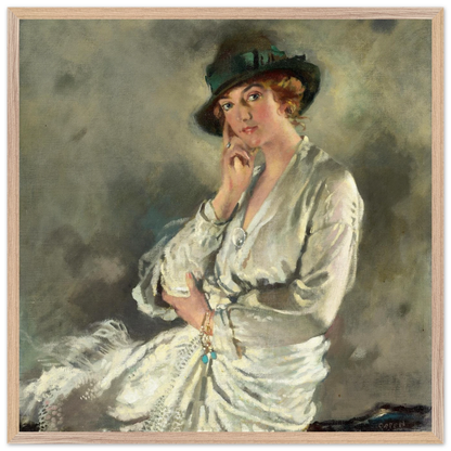 Mrs Charles S. Carstairs by William Orpen art print – wall art view | Buy Irish Art