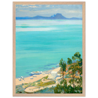 The Bay of Tunis, Morning (1919) – Sir John Lavery Art Print – view 41 | Buy Irish Art
