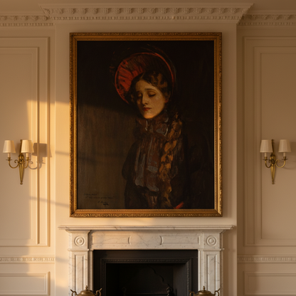 Edna May in The Belle of New York, Sir John Lavery art print | Buy Irish Art