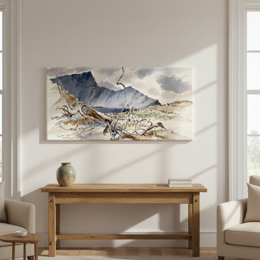 Bunnafreeva Lough Croaghaun – Raymond McGrath | Irish Canvas Print