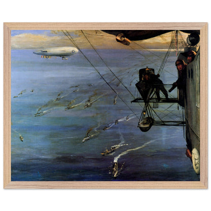 A Convoy, North Sea (1918) – Sir John Lavery (view 6)