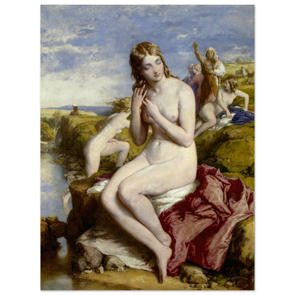Bathers Surprised by Irish Artist William Mulready Art Print – view 12 | Buy Irish Art