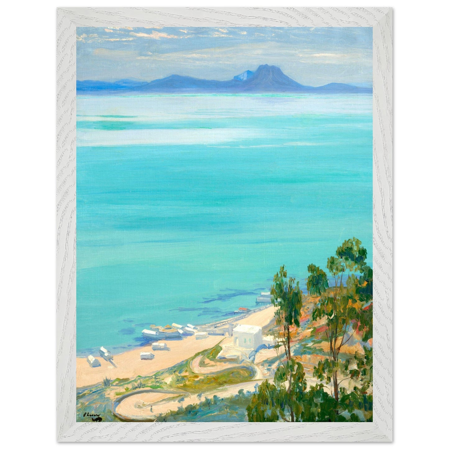 The Bay of Tunis, Morning (1919) – Sir John Lavery Art Print – view 16 | Buy Irish Art