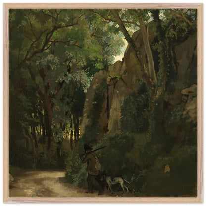 Trees at Howth by William Orpen art print – print presentation view | Buy Irish Art