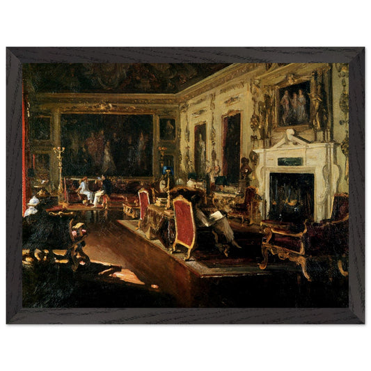 The Van Dyck Room, Wilton (1920) – Sir John Lavery (view 2)