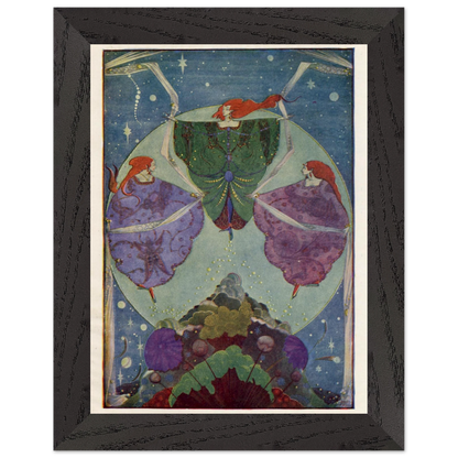 Harry Clarke Art Print – Andersen's Fairy Tales (1933) – “They Danced with Shawls” | Museum-Quality Framed Reproduction – view 7 | Buy Irish Art