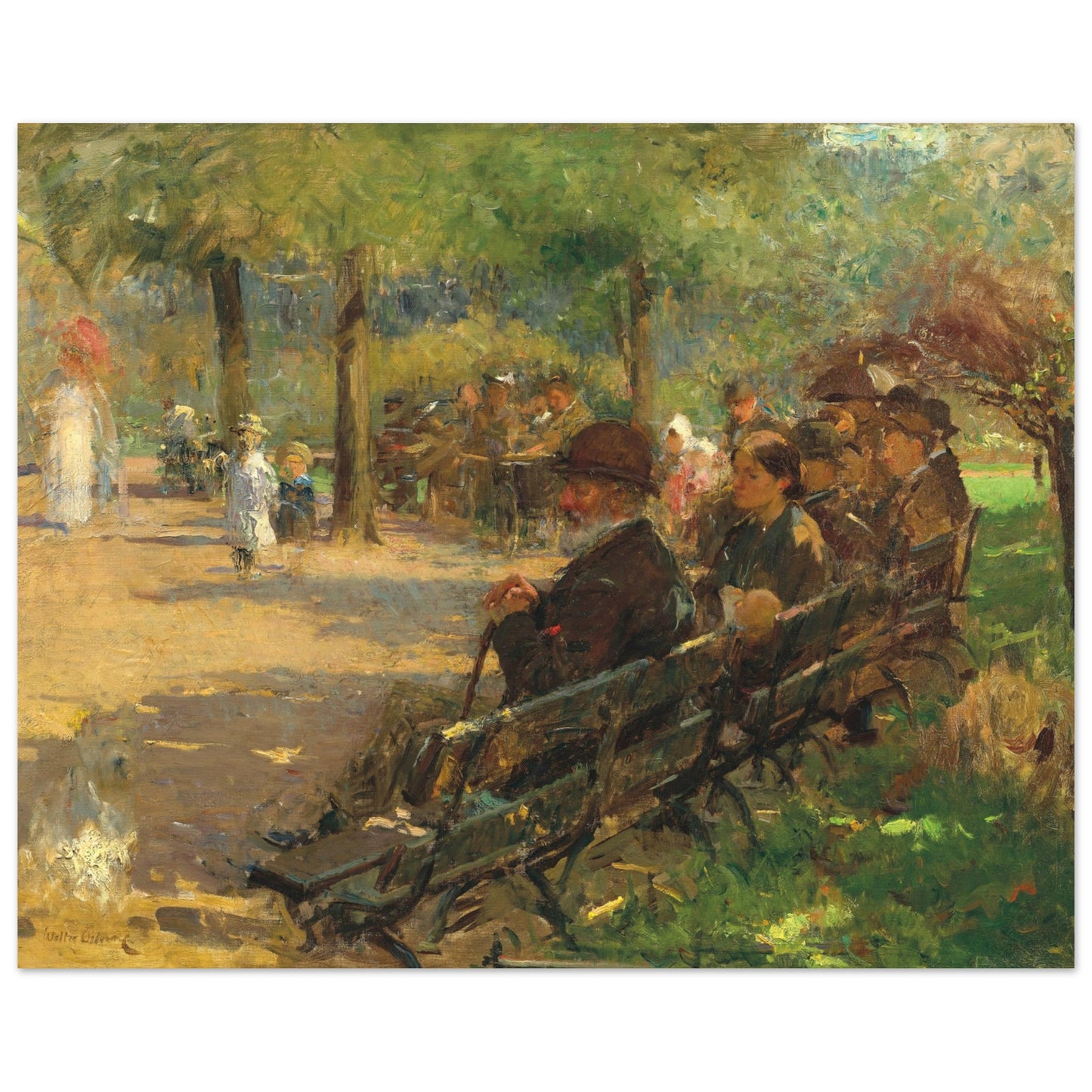 St Stephen’s Green - Walter Osborne Art Print 40x50 cm / 16x20″ – view 6 | Buy Irish Art