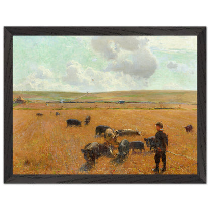 Joe the Swineherd by Walter Frederick Osborne – large format art print display
