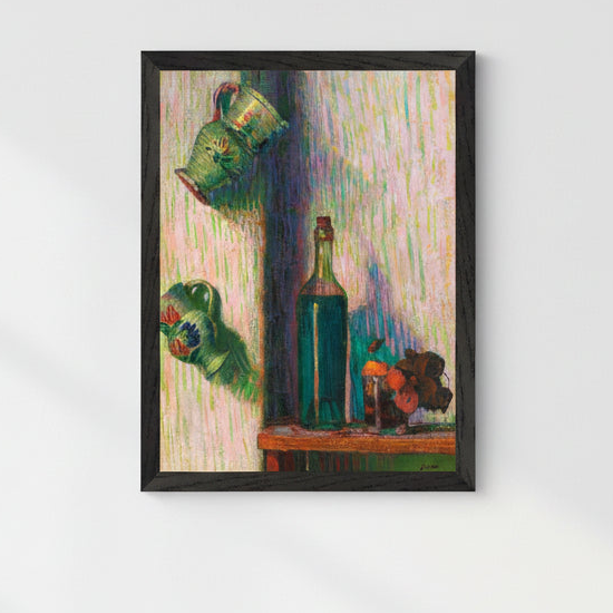 Flowers, Bottle and Two Jugs – Roderic O’Conor Art Print