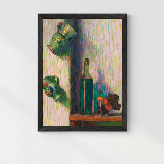 Flowers, Bottle and Two Jugs – Roderic O’Conor Art Print