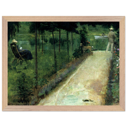A Grey Summer's Day, Grez (1883) – Sir John Lavery (view 8)