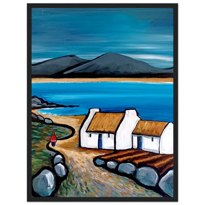 Connemara Lakes Cottage – Irish Landscape Fine Art Print by Ó Maoláin – view 16 | Buy Irish Art