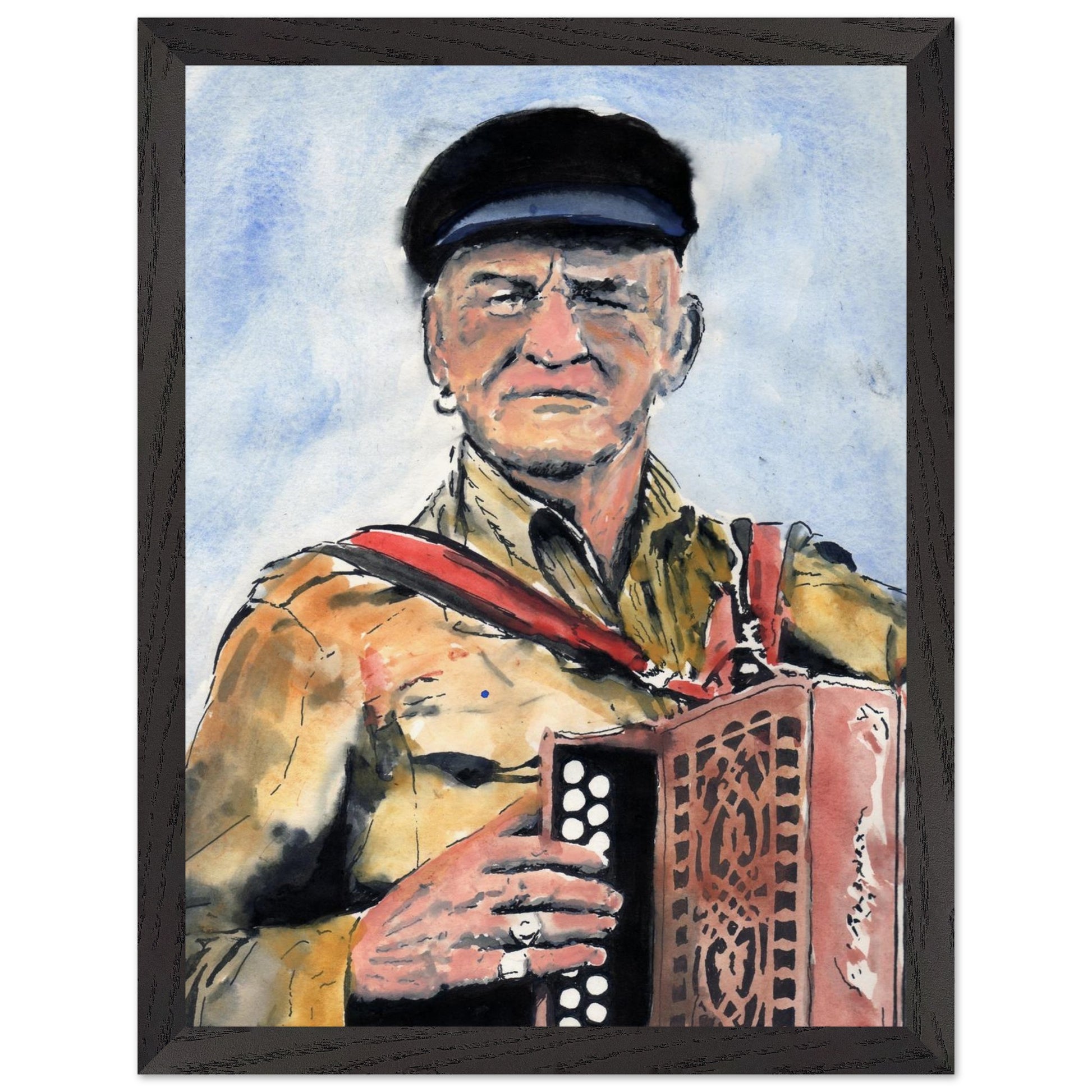 Patsy Dan Rogers Framed Art Print King of Tory Island – view 7 | Buy Irish Art