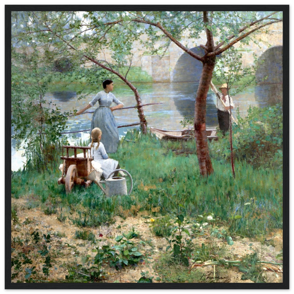 Under the Cherry Tree by Sir John Lavery, unframed archival print