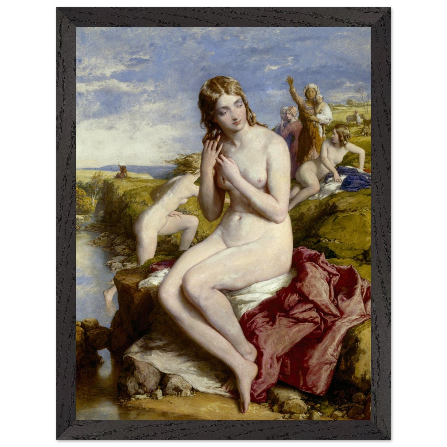 Bathers Surprised by Irish Artist William Mulready Art Print – view 10 | Buy Irish Art