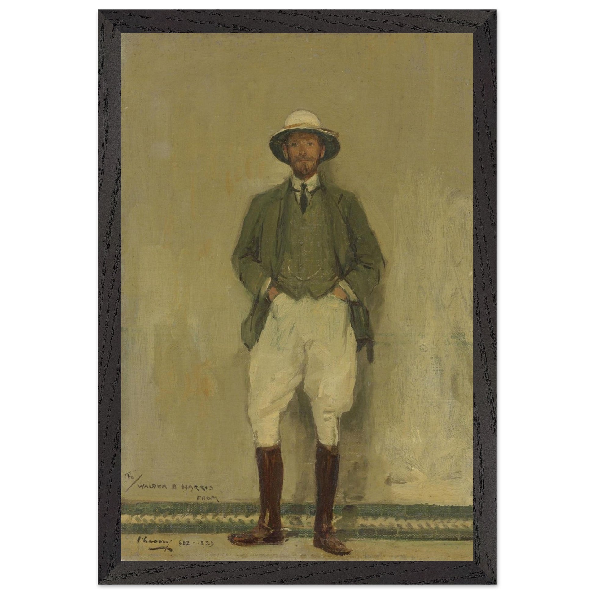 Portrait of Walter B. Harris (1906) – Lavery | Collector’s Edition – view 6 | Buy Irish Art