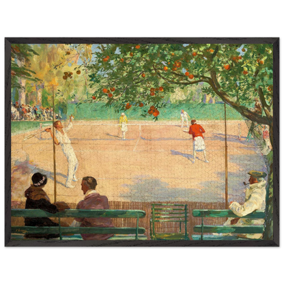 Tennis Hotel Beau Site Cannes 1929 Lavery – original painting reproduction print