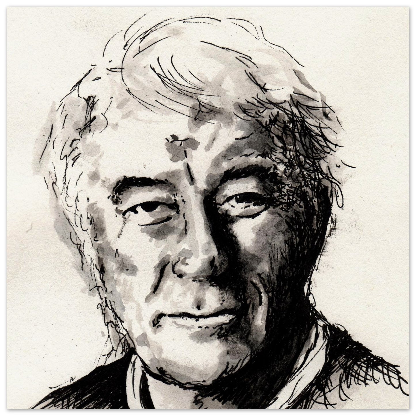 'The Squat Pen' Seamus Heaney Art Print by Ó Maoláin – view 14 | Buy Irish Art